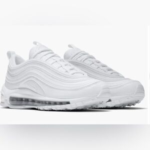 Nike Big Kids All-White Air Max 97 Sneakers Size 6.5 Youth